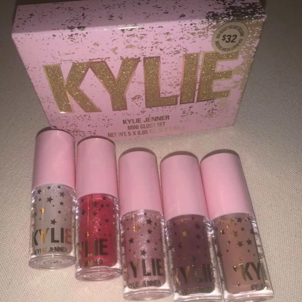 NIB Kylie Cosmetics Mini High/Plumping Gloss Set